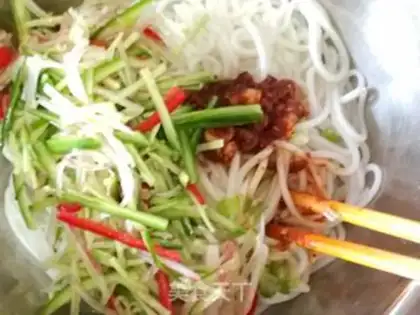 Make Spicy rice powder step 5