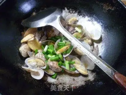 Make Quickie clams step 7