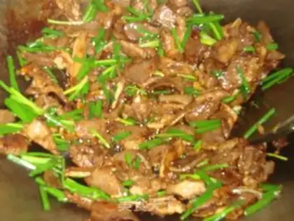 Make Ginger onions and pigs step 6