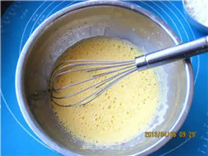Make Birthday cake step 1
