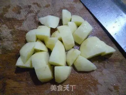 Make Potato-burning melon step 7