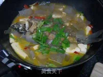 Make Pufffish, tofu step 4