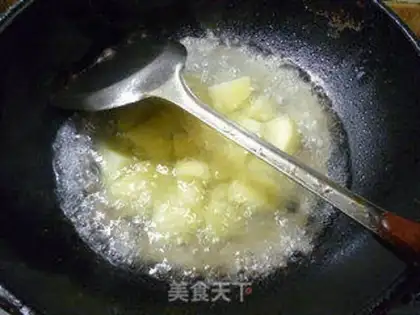 Make Potato-burning melon step 9