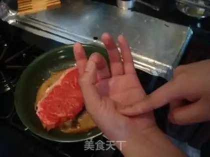 Make New York steak step 11