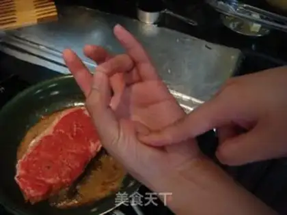 Make New York steak step 12