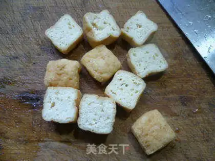 Make Tofu fried liver step 4