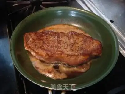 Make New York steak step 14