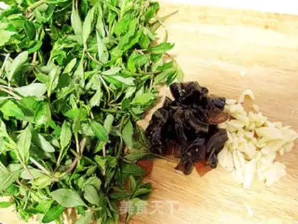 Make Tonic leaves step 0