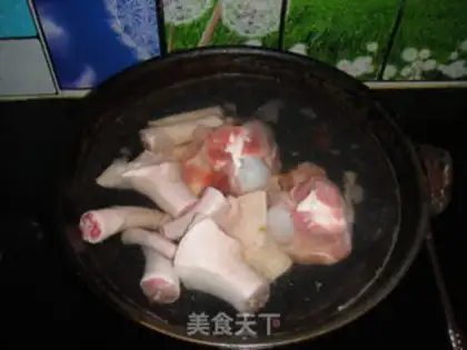 Make Two bean pigtail pot step 2