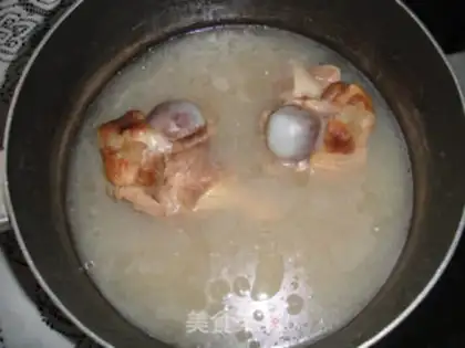 Make Two bean pigtail pot step 5