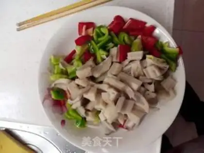 Make Three-colour chicken step 2
