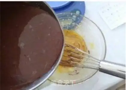 Make Chocolate cheese mousse step 15