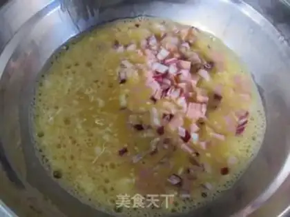 Make Cheese cream om eggs step 3
