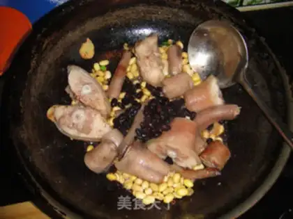Make Two bean pigtail pot step 9