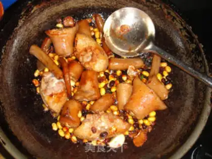 Make Two bean pigtail pot step 10