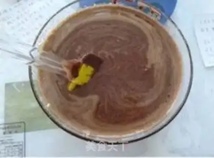 Make Chocolate cheese mousse step 17