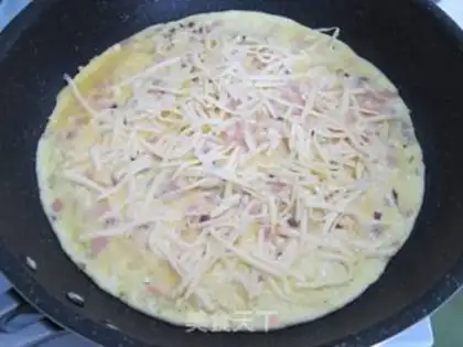 Make Cheese cream om eggs step 5