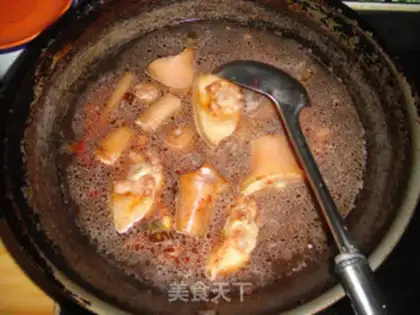 Make Two bean pigtail pot step 11