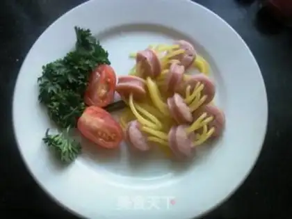 Make Spaghetti in ham step 5