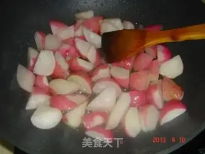 Make Soy sauce, radish step 4