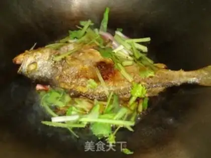 Make Tea and steam fish heads step 8