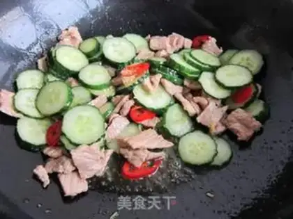 Make cucumber chops step 7
