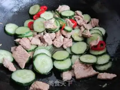 Make cucumber chops step 8