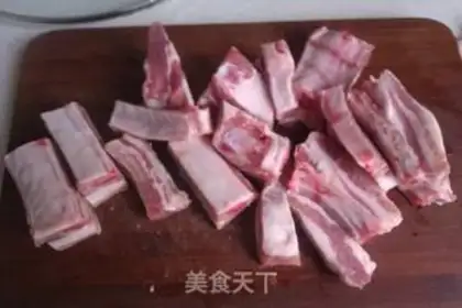 Make Orange juice ribs step 2