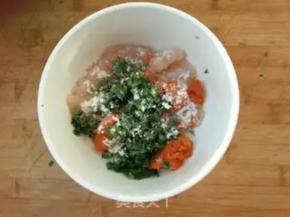 Make Carrot shrimp meatballs step 6
