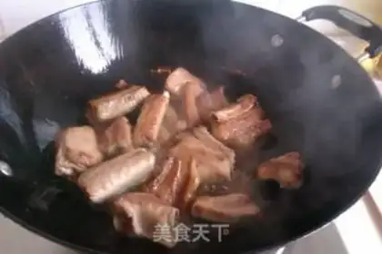 Make Orange juice ribs step 7