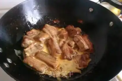 Make Orange juice ribs step 8