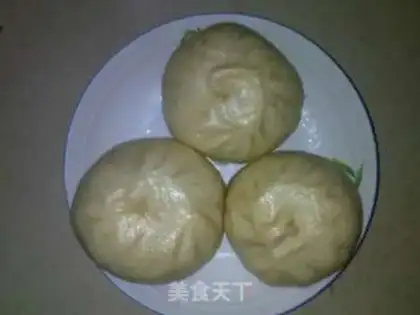 Make Celery pork buns step 9