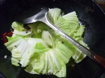 Make Spicy cabbage step 6