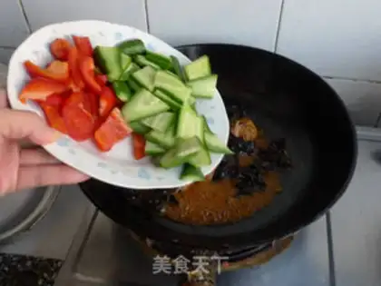 Make Corn shrimp rolls step 7
