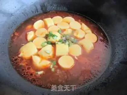 Make Burning Japanese tofu step 9