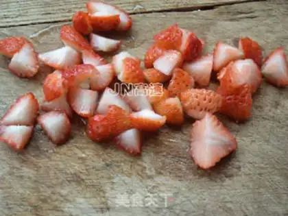 Make Strawberry eggplant step 3