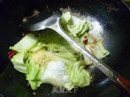 Make Spicy cabbage step 8