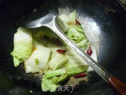 Make Spicy cabbage step 9