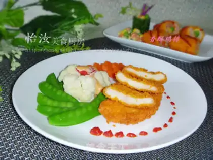 Make Chicken steak step 11