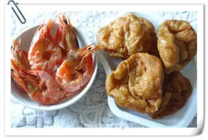 Make Dried shrimp noodles step 0