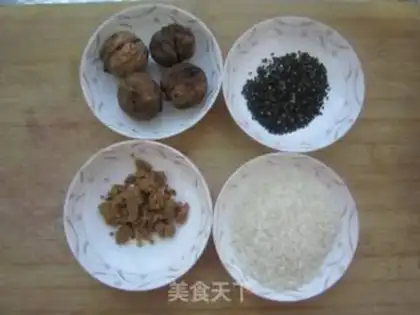 Make Porridge sesame porridge step 0