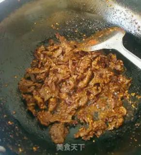 Make Spicy beef step 6