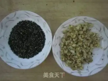 Make Porridge sesame porridge step 4