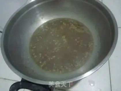Make Porridge sesame porridge step 9