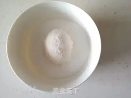 Make Salted eggs of hearts step 2