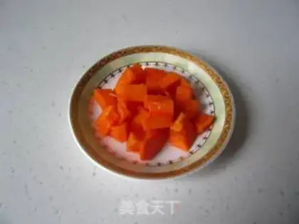 Make Pumpkin milk step 1
