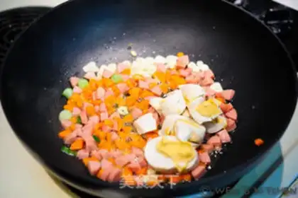 Make Shrimp rice step 1