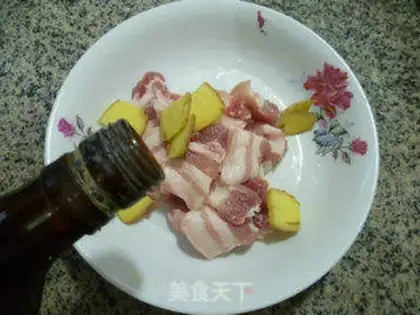 Make Five flowers and radish step 5