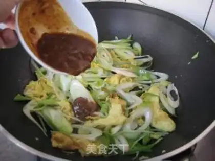 Make Soy fried eggs step 6