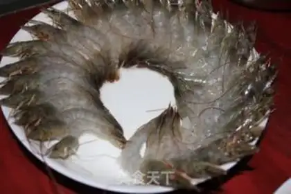 Make Fan shrimp step 1